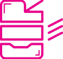 Offset print service icon