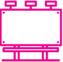 Outdoor branding service icon
